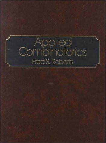Tapa de Applied combinatorics