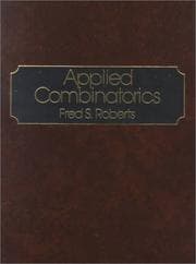 Tapa de Applied combinatorics