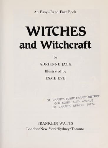 Tapa de Witches