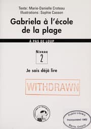 Tapa de Gabriela a l'ecole de la plage