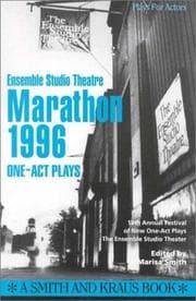 Tapa de Ensemble Studio Theatre Marathon 1996 The One-Act Plays