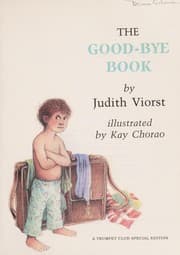 Tapa de The good-bye book