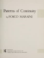 Tapa de Japan; patterns of continuity