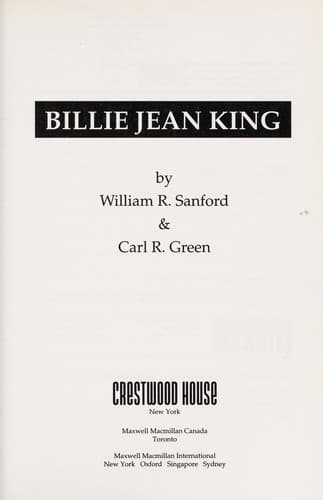 Tapa de Billie Jean King