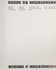 Tapa de Songs of experience