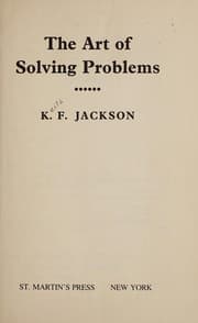 Tapa de The art of solving problems