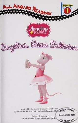 Tapa de Angelina, prima ballerina