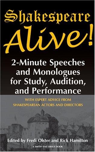 Tapa de Shakespeare Alive!