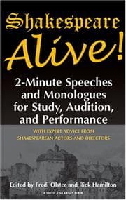 Tapa de Shakespeare Alive!