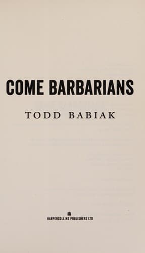 Tapa de Come barbarians