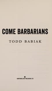 Tapa de Come barbarians