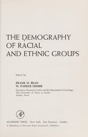 Tapa de The Demography of racial and ethnic groups