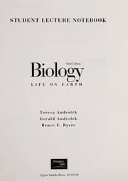 Tapa de Biology Life On Earth -- Student lecture notebook