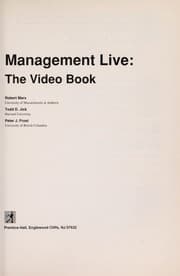 Tapa de Management live