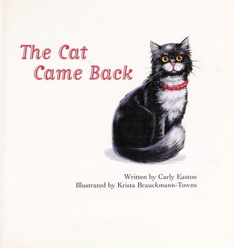 Tapa de The Cat Came Back