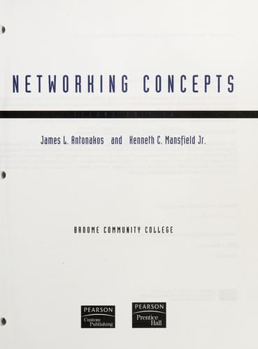Tapa de Networking concepts