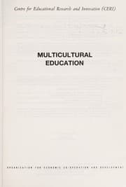 Tapa de Multicultural education