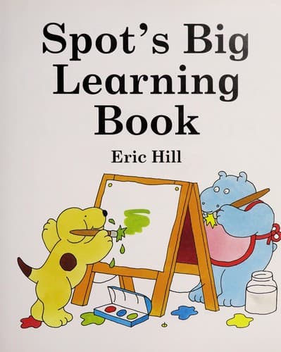 Tapa de Spot's big learning book