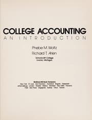 Tapa de College accounting
