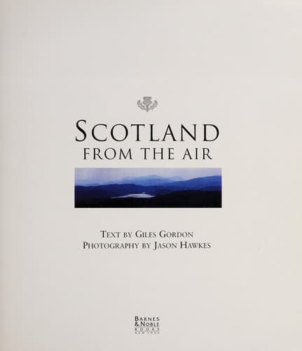 Tapa de Scotland from the air