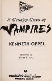 Tapa de A creepy case of vampires