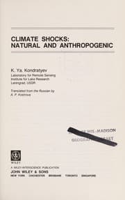 Tapa de Climate change and society