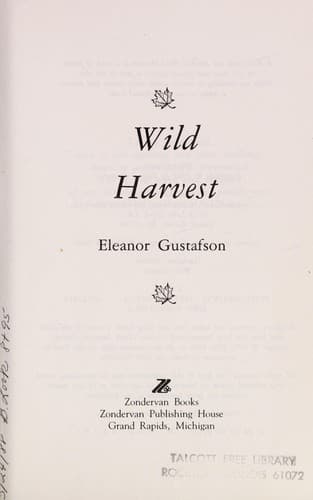 Tapa de Wild harvest