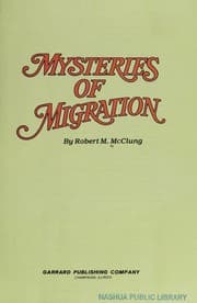 Tapa de Mysteries of migration