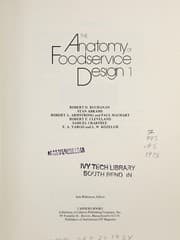 Tapa de The Anatomy of foodservice design