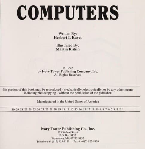 Tapa de Computers