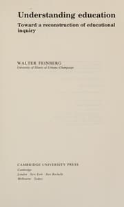Tapa de Understanding education