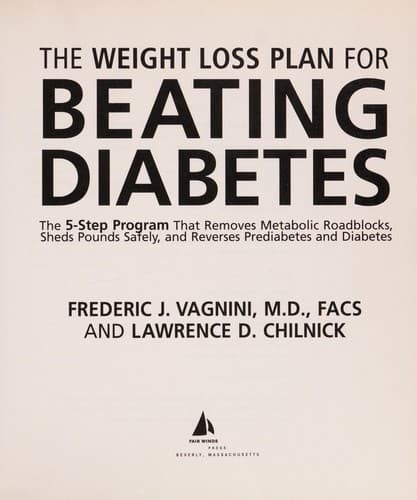 Tapa de The weight loss plan for beating diabetes