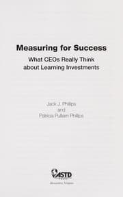 Tapa de Measuring for success