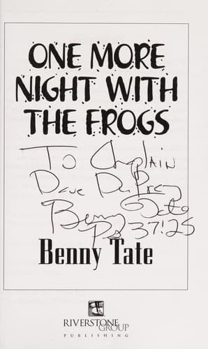 Tapa de One more night with the frogs