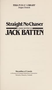 Tapa de Straight No Chaser