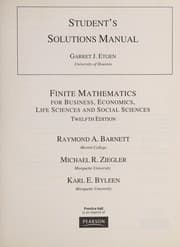 Tapa de College mathematics for business, economics, life sciences, and social sciences, twelfth edition