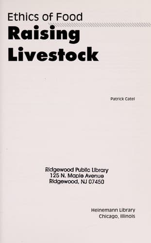 Tapa de Raising livestock
