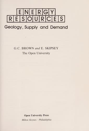 Tapa de Energy resources