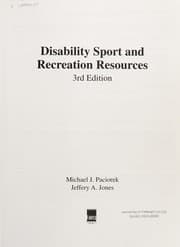 Tapa de Disability sport and recreation resources