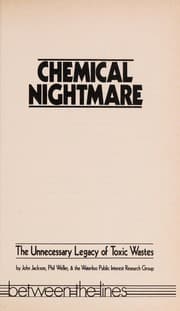 Tapa de Chemical nightmare