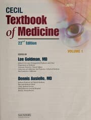 Tapa de Cecil textbook of medicine