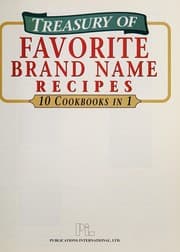 Tapa de Treasury of favorite brand name recipes
