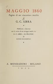 Tapa de Maggio 1860