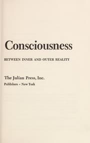 Tapa de Frontiers of consciousness