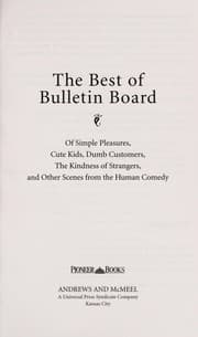 Tapa de The Best of Bulletin board