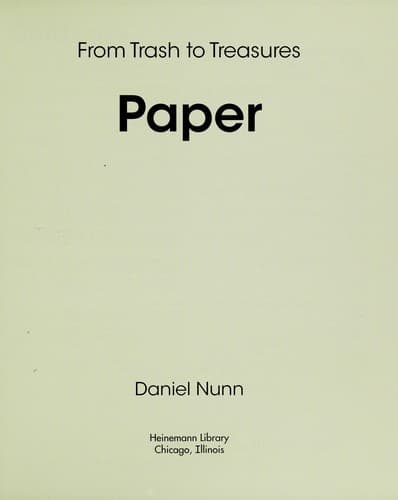 Tapa de Paper
