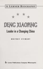 Tapa de Deng Xiaoping