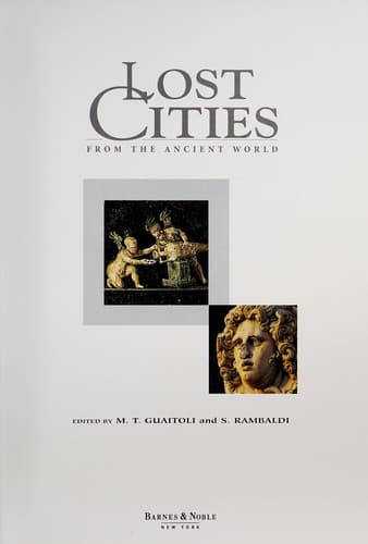 Tapa de Lost cities from the ancient world
