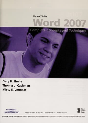 Tapa de Microsoft Office Word 2007