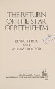 Tapa de The return of the star of Bethlehem